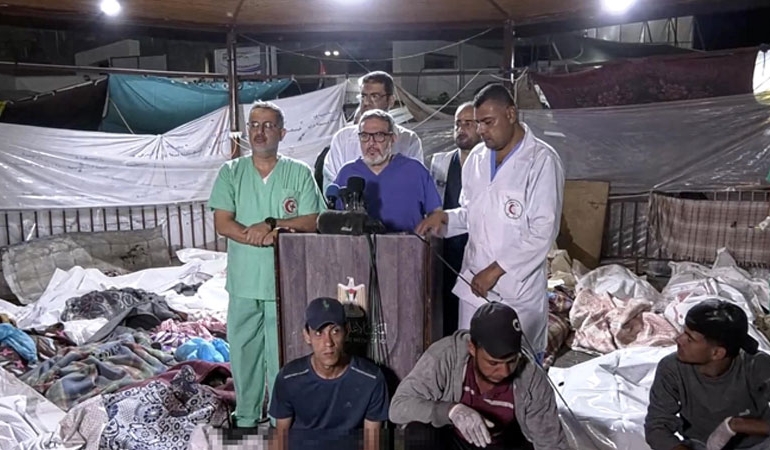 DSÖ: Gazze’de iki sağlık personeli görevi başında öldürüldü