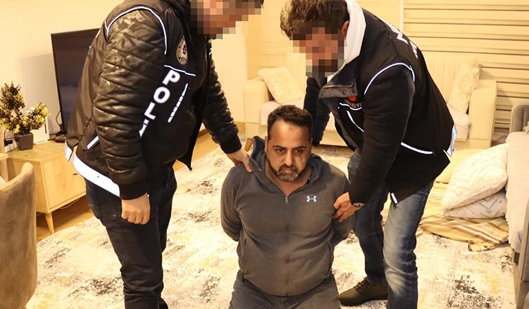 Uluslararası uyuşturucu baronu Mersin’de yakalandı