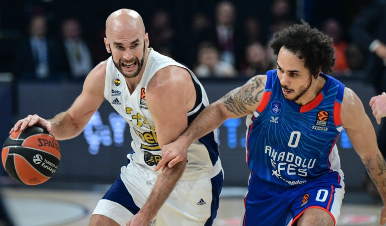 Avrupa’da Türk derbisinde kazanan Fenerbahçe Beko
