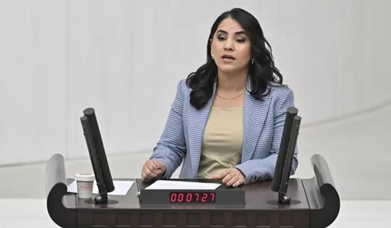 Meclis kürsüsünde terörist başına özgürlük istedi!