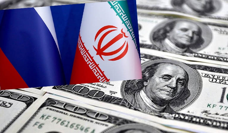 Rusya ile İran doları kaldırdı