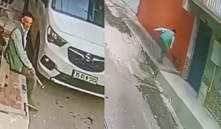 İzmir’de sokak kedisine keserli saldırı!