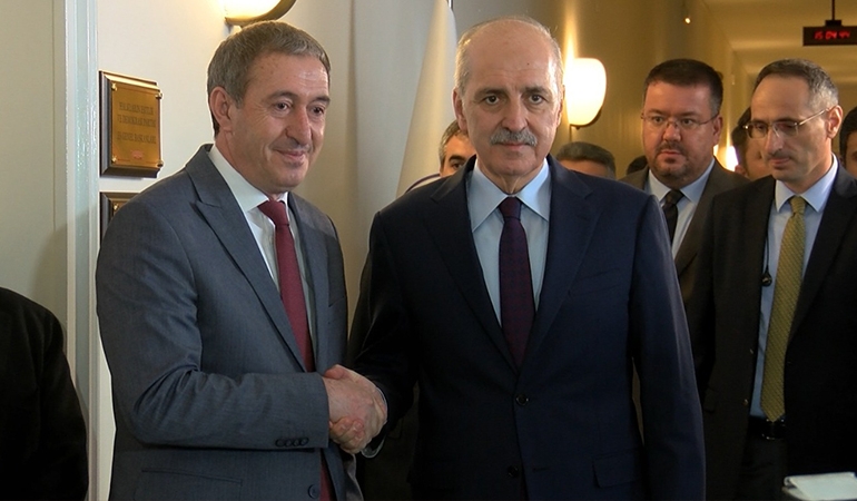 Numan Kurtulmuş’tan HEDEP’e ziyaret
