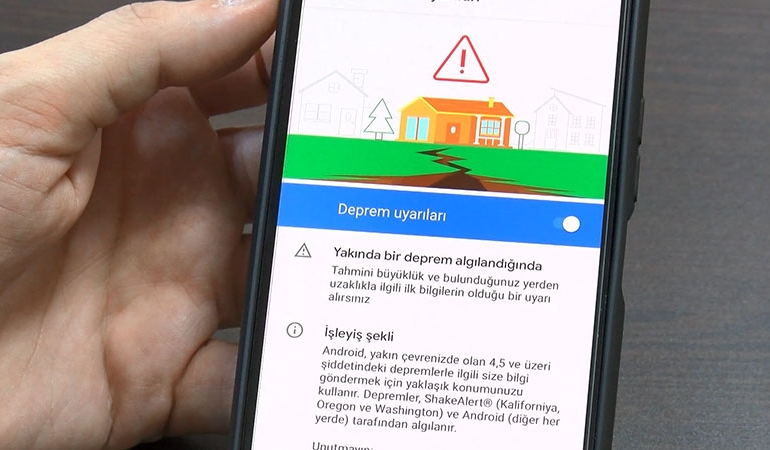 Telefonlara mesaj gönderen deprem erken uyarı sistemi nasıl çalışıyor?