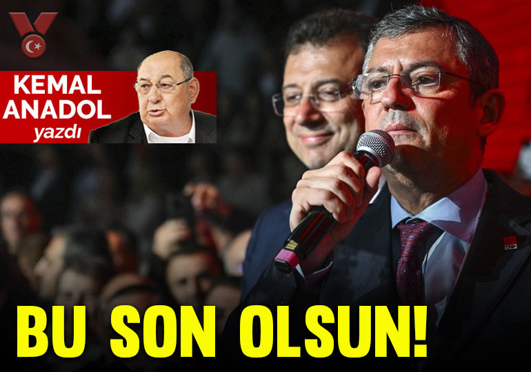 Bu son olsun!