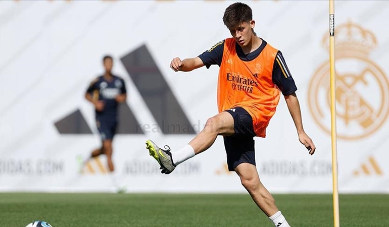 Arda Güler, Real Madrid formasıyla ilk maçına çıkıyor