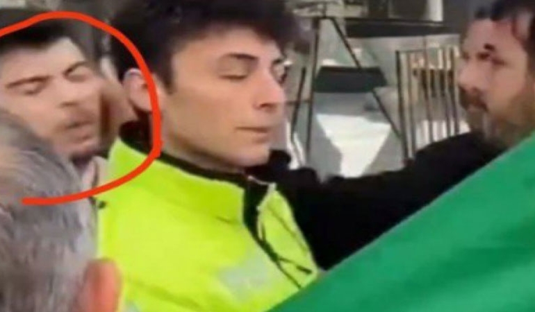 Ege Akersoy’a polisin yanında tokat atan şahıs serbest bırakıldı