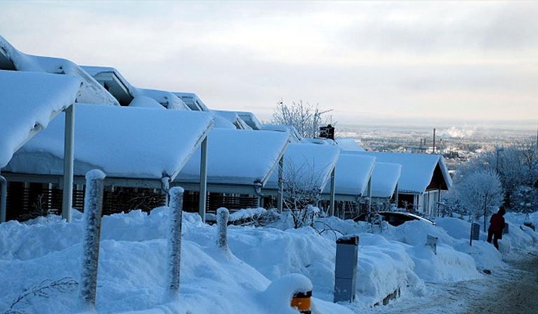 Kuzey Avrupa dondu: -44 derece!