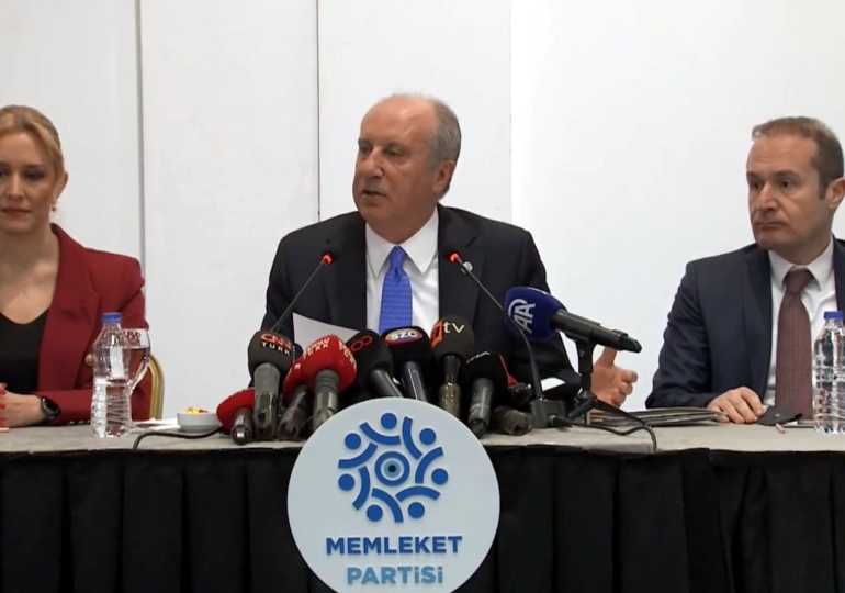 Muharrem İnce’den CHP’ye: Milletvekili yaptığın adam senin karşına geçmiş…