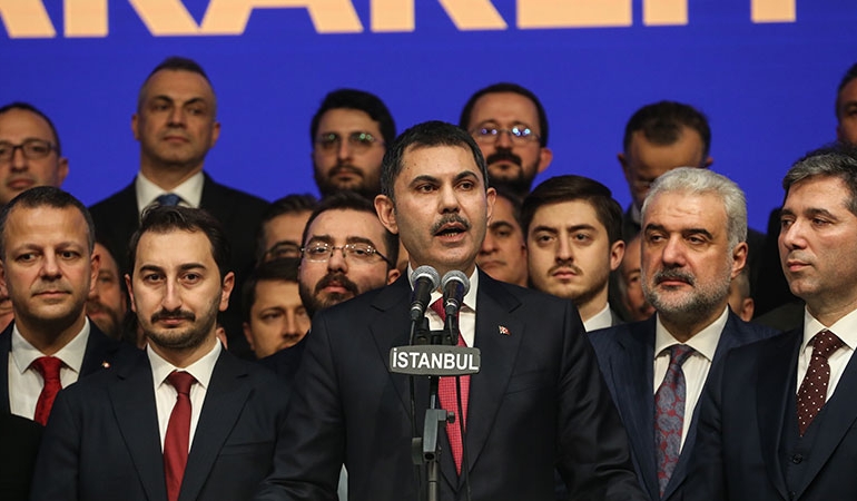 AKP’nin İstanbul adayı Murat Kurum’dan ilk mesajlar