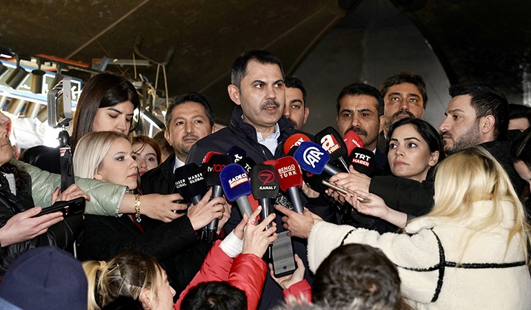 Murat Kurum ‘Kanal İstanbul’ diyemedi