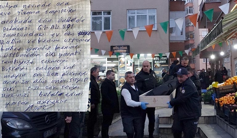 Engelli kızını öldürüp intihar eden babanın son notu ortaya çıktı