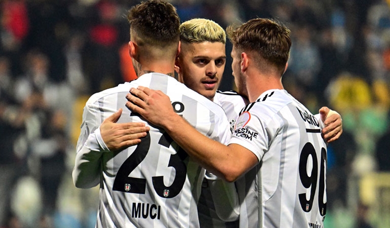 Beşiktaş İstanbulspor’u 2 farkla geçti: Gedson ve Zaynutdinov derbide cezalı