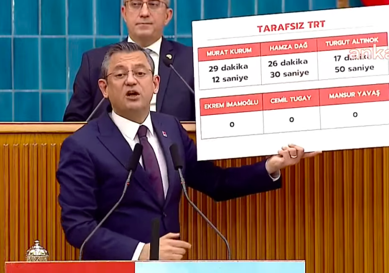 Özgür Özel: TRT’yi cenazeme istemiyorum