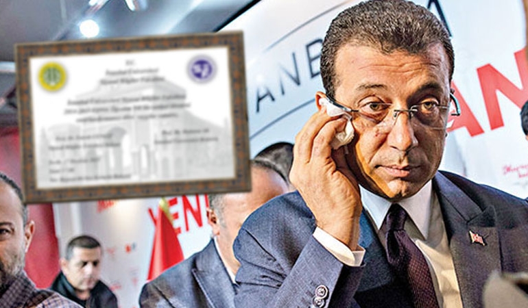 Ekrem İmamoğlu’nun ‘diploması’ için suç duyurusu