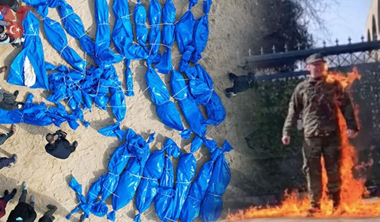 Kendini yakan ABD’li askerle ilgili çarpıcı iddia: Soykırım belgelerini gördü