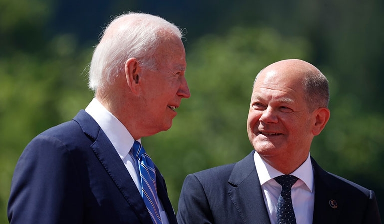 Biden ve Scholz buluştu: Ukrayna kararı