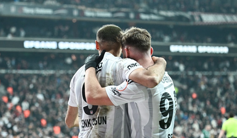 Beşiktaş Konyaspor’u golcüleriyle geçti