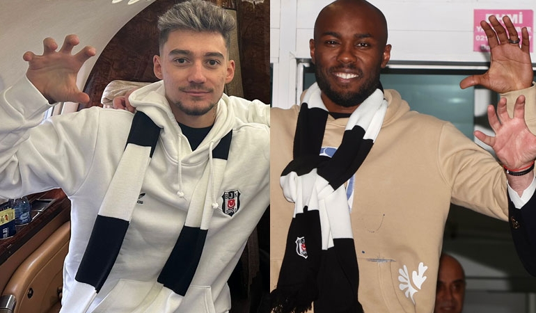 Beşiktaş yeni transferlerini Türkiye’ye getirdi: Rekor maliyet!