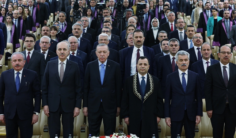 Erdoğan da salondaydı… AYM Başkanı’ndan ‘anayasal zorunluluk’ vurgusu