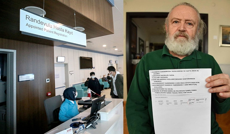 69 yaşındaki emekliye 2025’e test randevusu verdiler!
