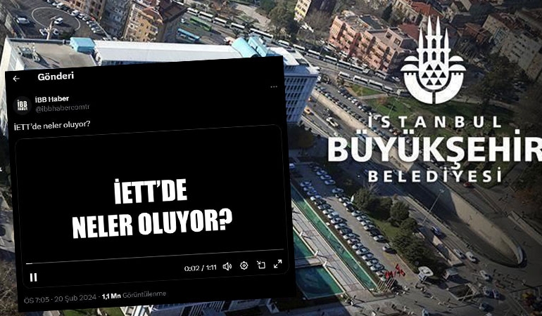 İBB Haber’in ‘İETT’ videosu gündem oldu… Olayın aslı ne?