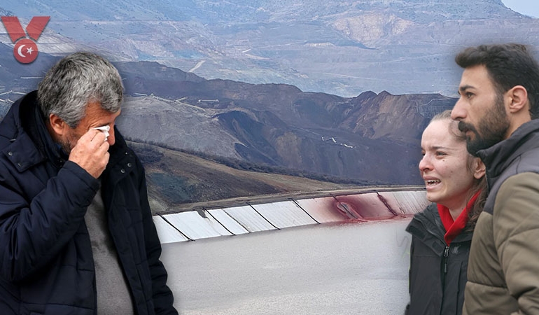 İliç’te maden önünde hüzünlü bekleyiş: Ciğerimiz yanıyor