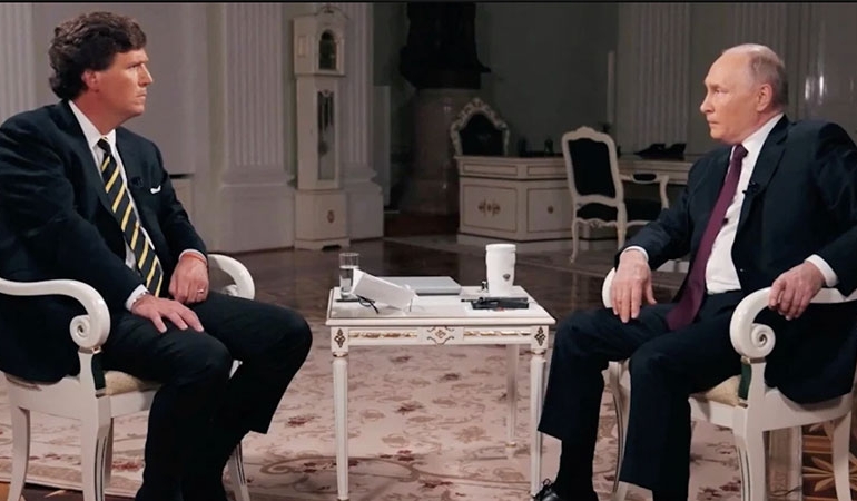 Putin, savaş sonrası ABD basınına ilk kez konuştu: NATO genişlerse…