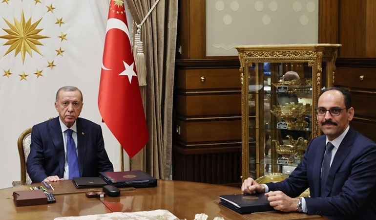 Erdoğan, MİT Başkanı Kalın’la görüştü