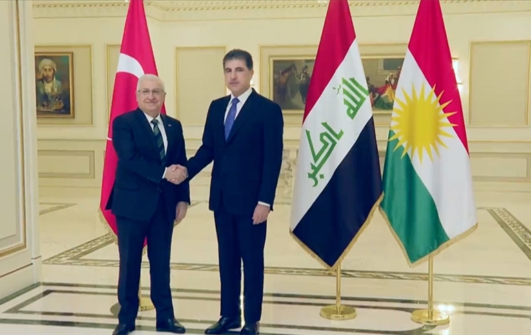 Yaşar Güler, Barzani ile bir araya geldi
