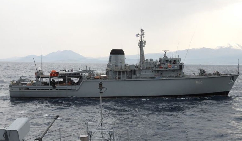 Türk ve Yunan Deniz Kuvvetleri’nden Ege’de ortak NATO görevi