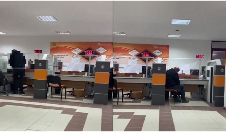 Bursa Valiliği’nden ‘kağıtla kapatılan gişe’ açıklaması