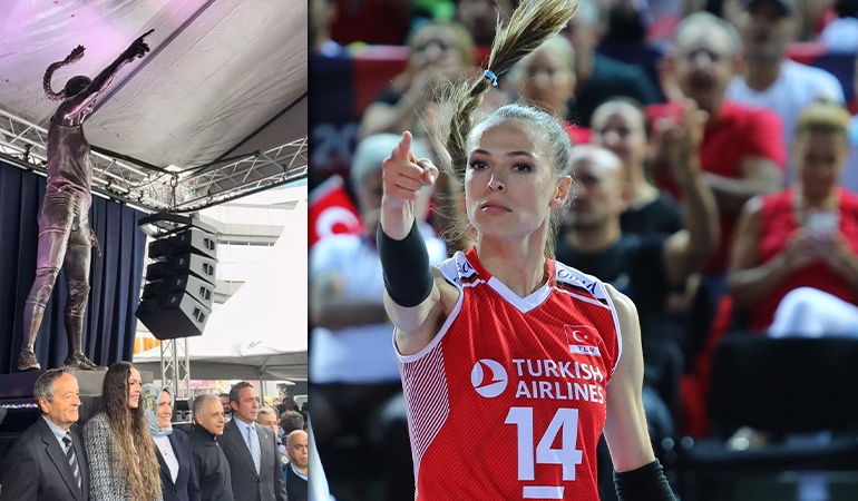 Fenerbahçe’nin Eda Erdem heykeli tartışma yarattı