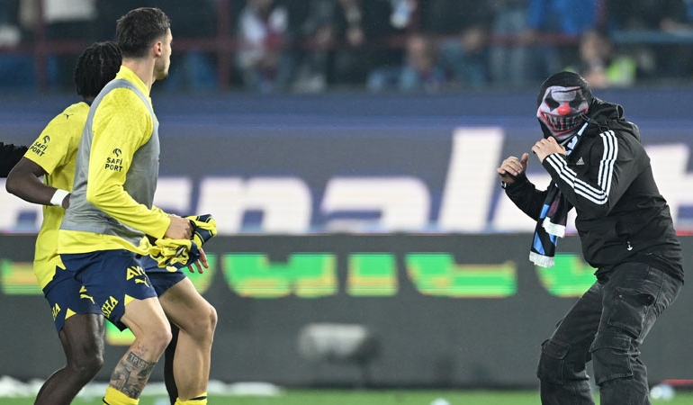 Olaylı Trabzonspor-Fenerbahçe maçında tutuklanan bir kişi tahliye edildi