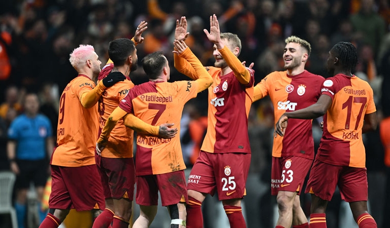 Galatasaray-Rizespor maçında 8 gol!