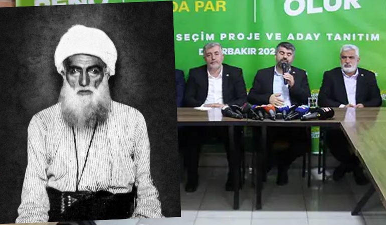 Cumhur İttifakı ortağı, Cumhuriyet ve vatan düşmanı Şeyh Said’i ‘şehit’ ilan etti!