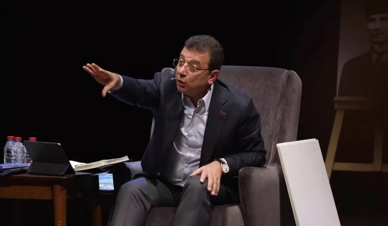 Ekrem İmamoğlu ile seyirci arasında ‘DEM Parti’ tartışması