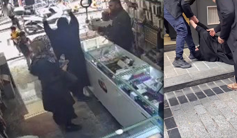 Fatih’te telefon bayisinde kılıf iadesi tartışmasında kadına darp