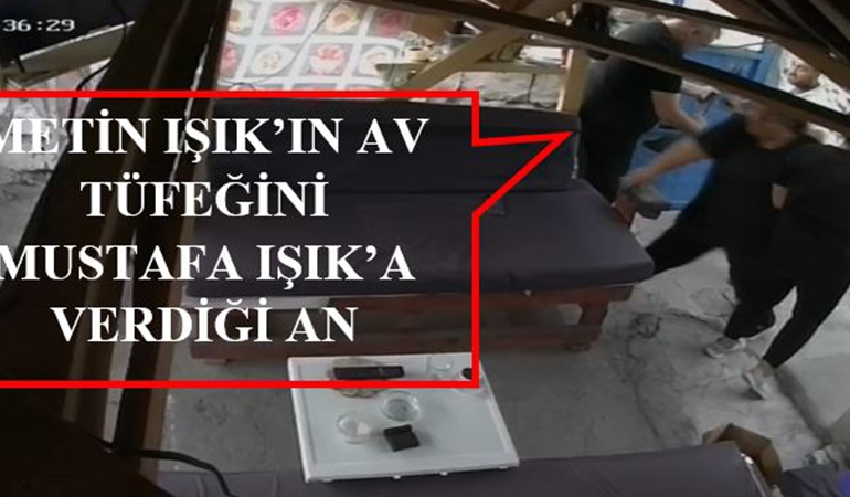 Şarkıcı Metin Işık’ın karıştığı silahlı kavga kamerada