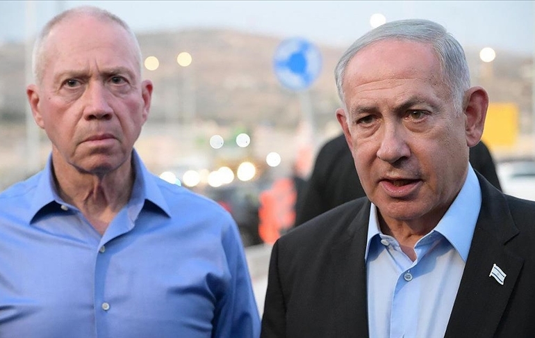 İsrail savaş kabinesinde çatlak! Netanyahu ile savunma bakanı tartıştı
