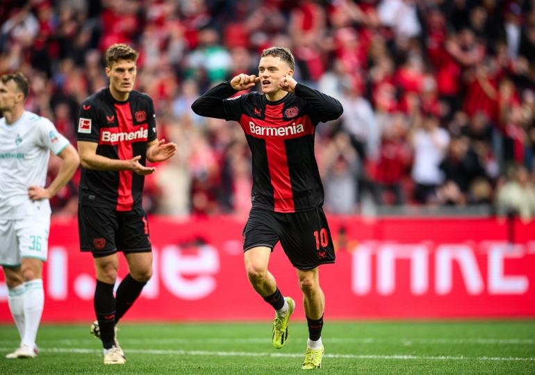 Bayer Leverkusen tarihinde ilk kez şampiyon