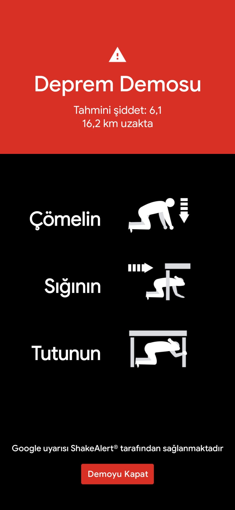 deprem anonsu
