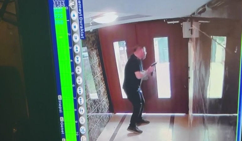 Korku dolu anlar: Halüsinasyon görüp boşlukla çatıştı