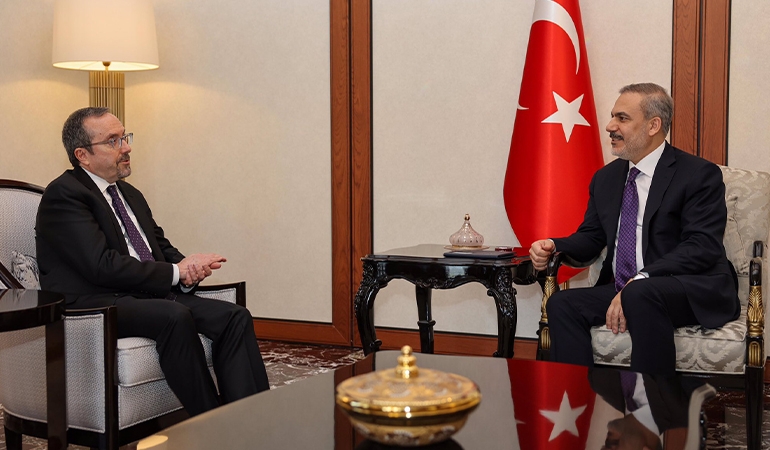 ABD’den Türkiye’ye ‘Gazze’ ziyareti: Fidan ile bir araya geldi