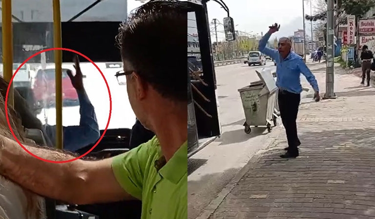Bursa’da şoför yolcularla tartıştı… Hakaret edip otobüsü terk etti