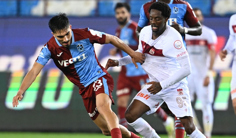 Sivasspor Trabzon’dan 3 puanla ayrıldı
