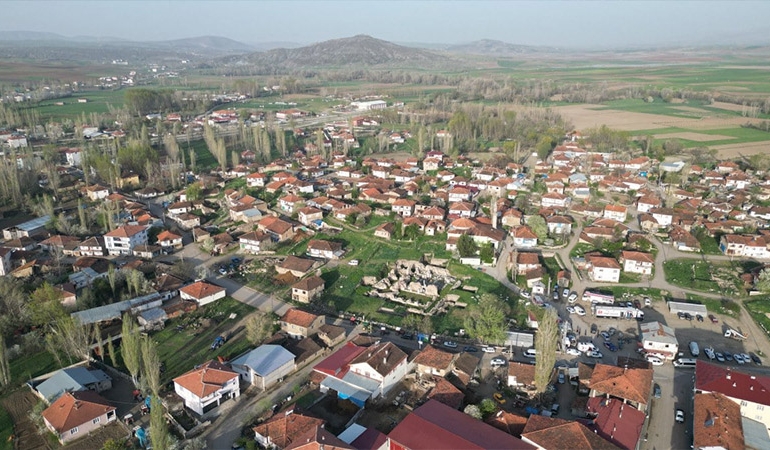 Tokat’ta deprem bölgesi havadan görüntülendi