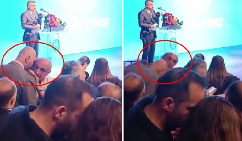 MHP’li meclis üyesi, CHP’li isme kafa attı: İşte o anlar…