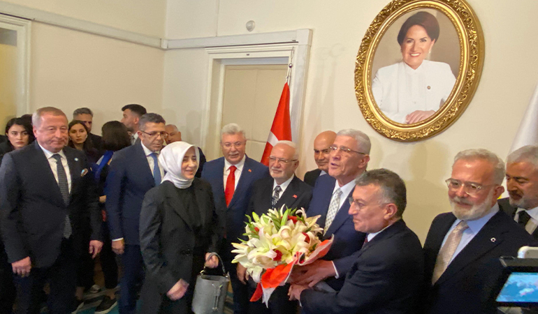 AKP’den İYİ Parti’ye ziyaret: Dervişoğlu’ndan ‘Erdoğan ile görüşme’ sorusuna yanıt…