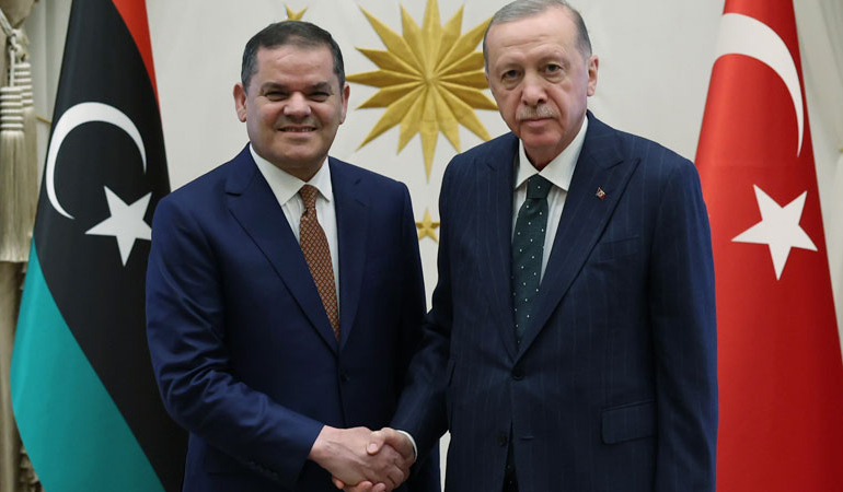 Erdoğan, Dibeybe ile görüştü